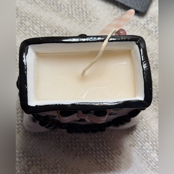 Vintage cute ceramic purse candle holder - Picture 4 of 11